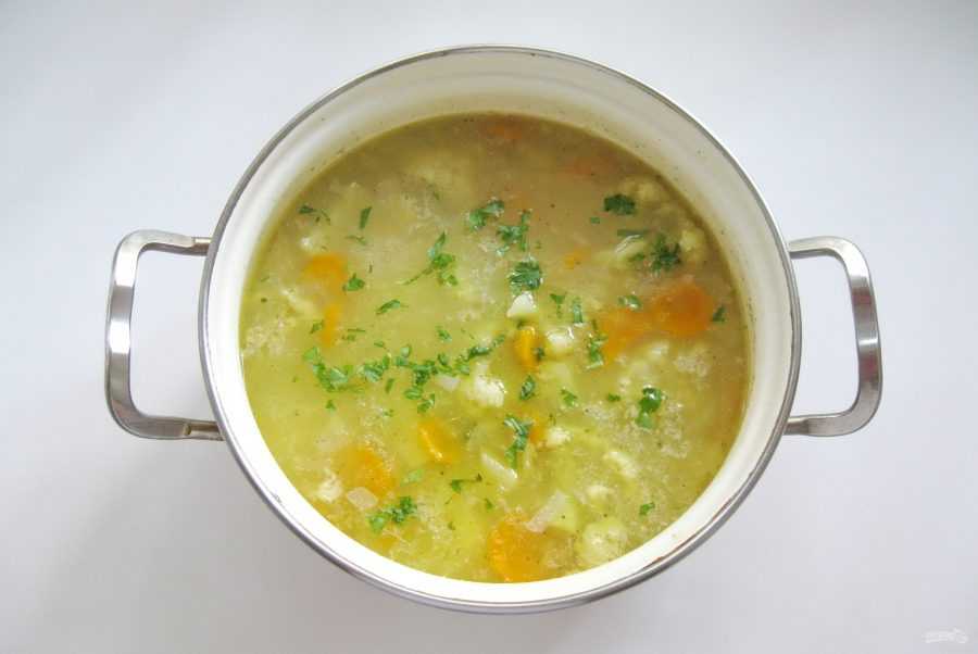 Куриный суп с овсянкой