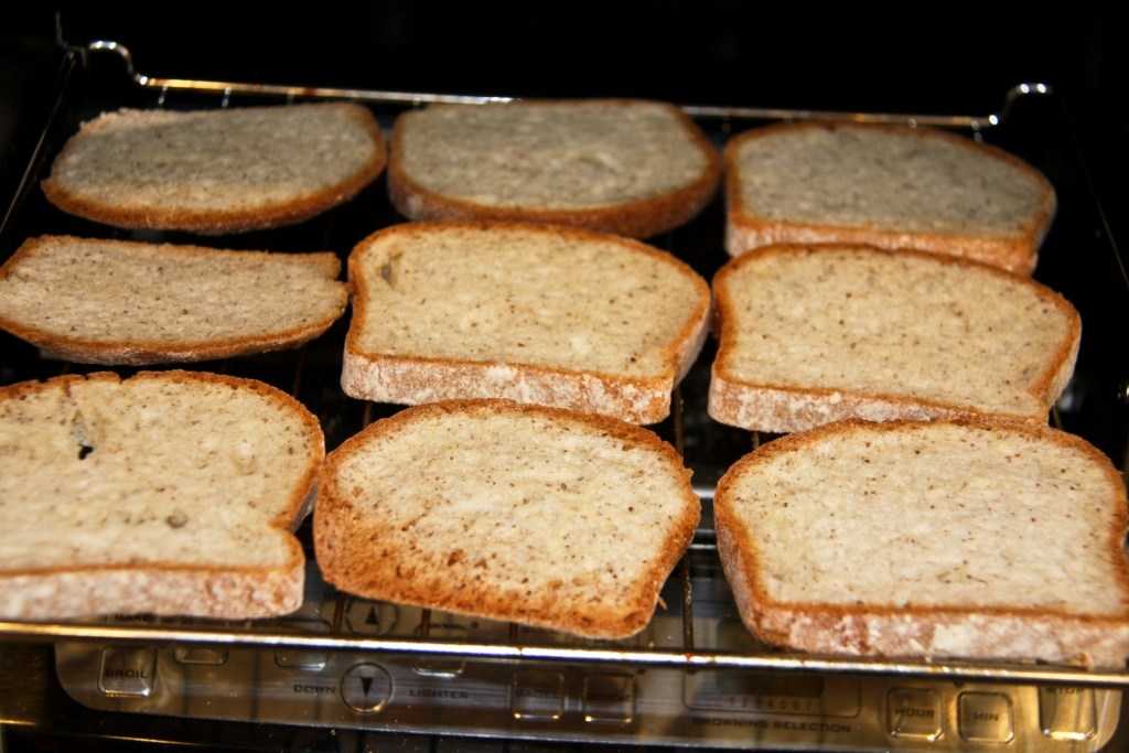 Рецепты сухарей из белого хлеб