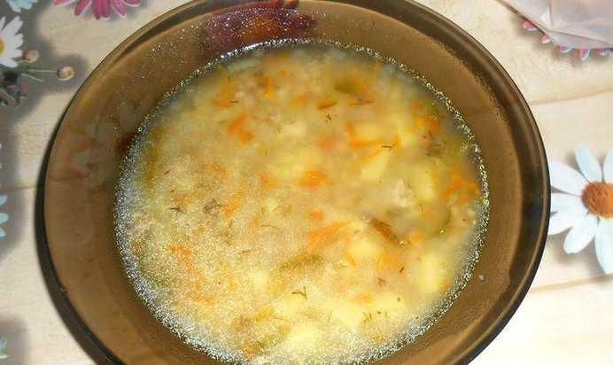 Простые рецепты пп-супа из курицы и пшена