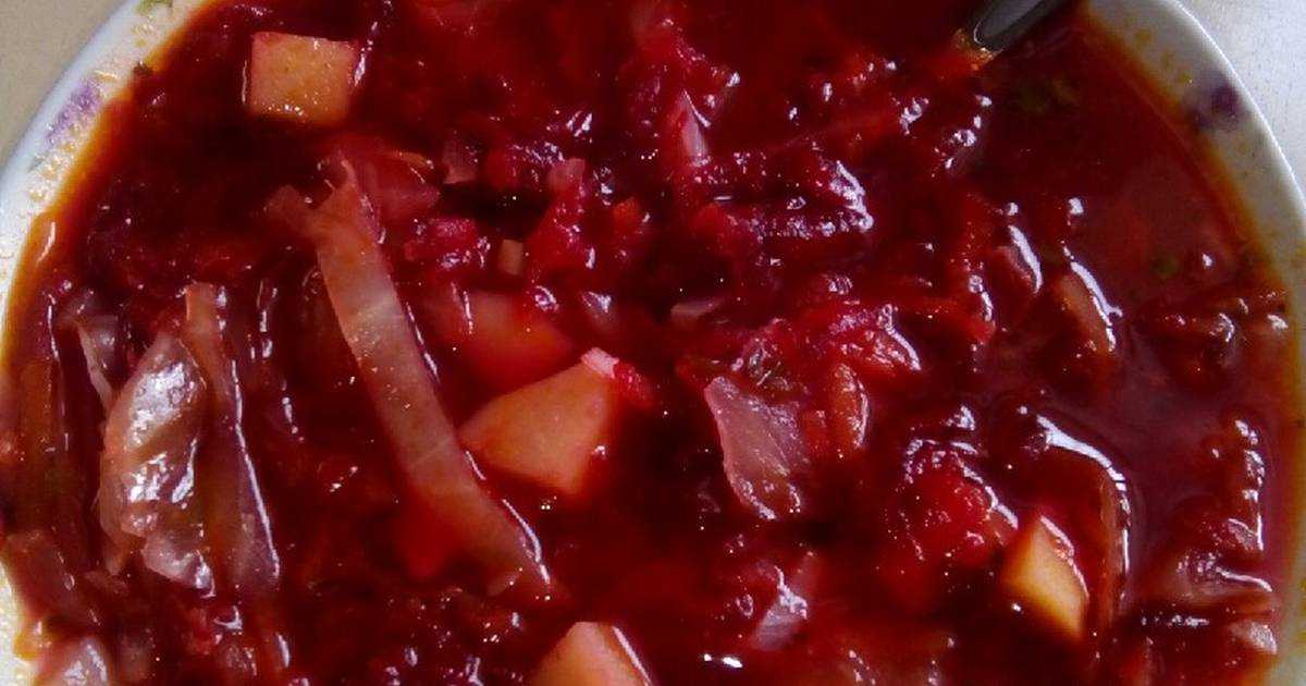 Борщ Из Квашеной Капусты Фото Рецепт