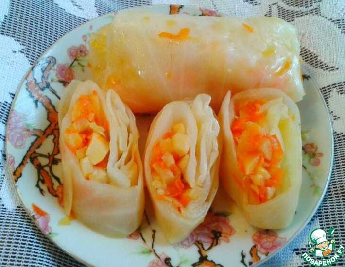 Голубцы овощные квашеные