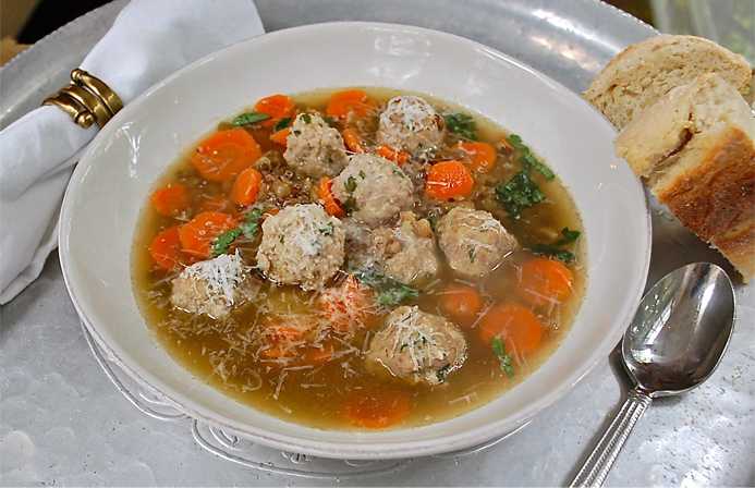 Суп с фрикадельками рецепт классический пошаговый рецепт с фото вермишелью картошкой
