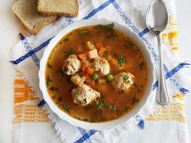 Суп с фрикадельками: 8 самых вкусных рецептов приготовления