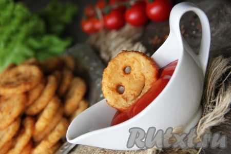 Картофельные смайлики