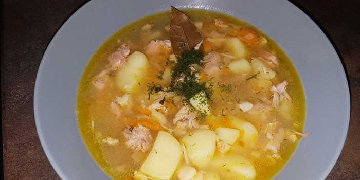 Перловка с тушенкой в мультиварке