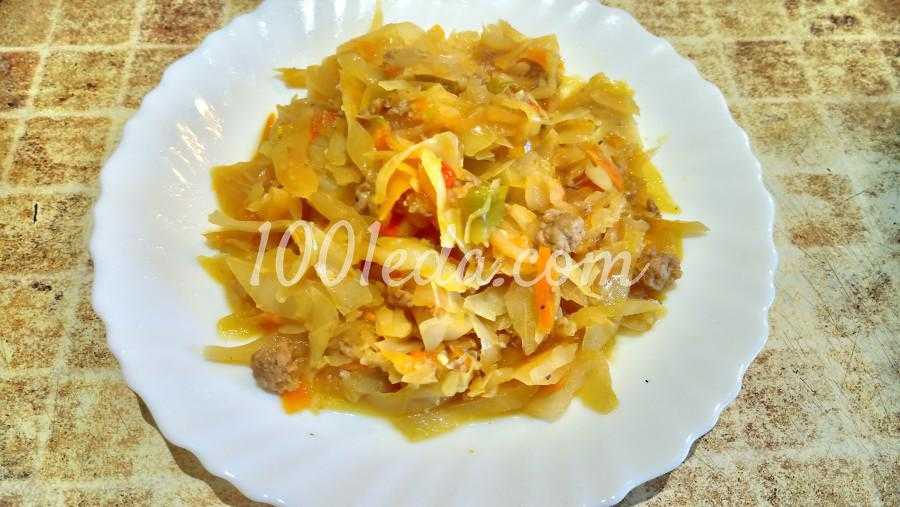 Капуста с пшеничной кашей. праздничный стол