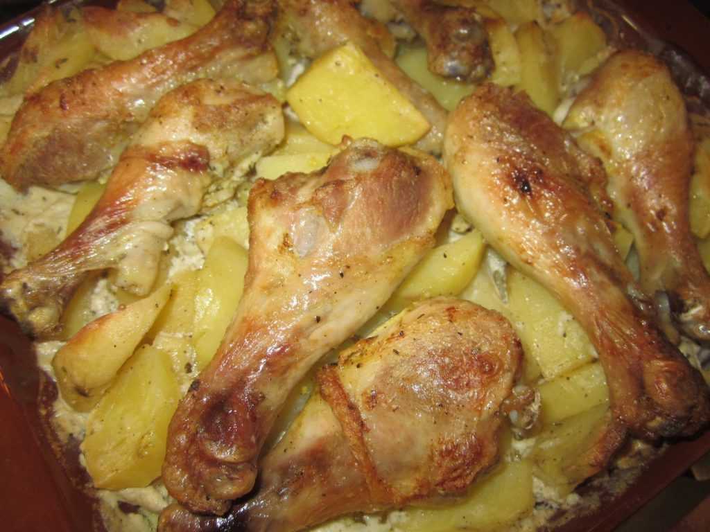 Курица с картошкой в рукаве – 8 рецептов запеченной курицы