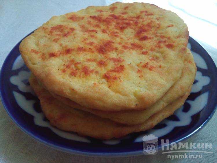Хычины с картошкой и сыром – 5 рецептов на сковороде с пошаговыми фото
