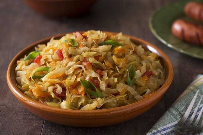 Тушеная капуста с кабачками: рецепт пошаговый с фото | меню недели