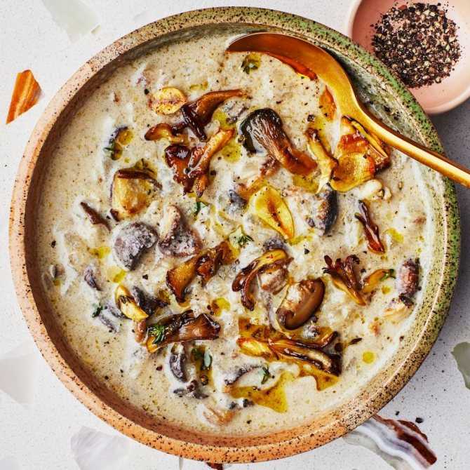 Сырный суп с плавленным сыром и грибами рецепт с фото пошагово - 1000.menu