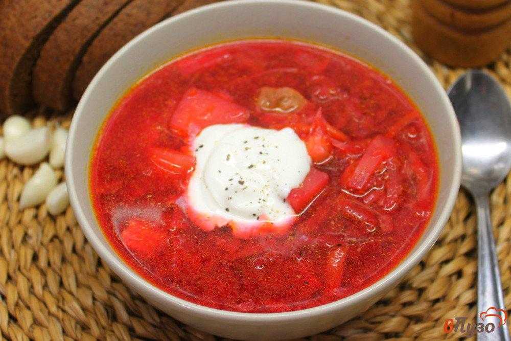 Борщ как в детском саду - рецепт с пошаговыми фото | меню недели