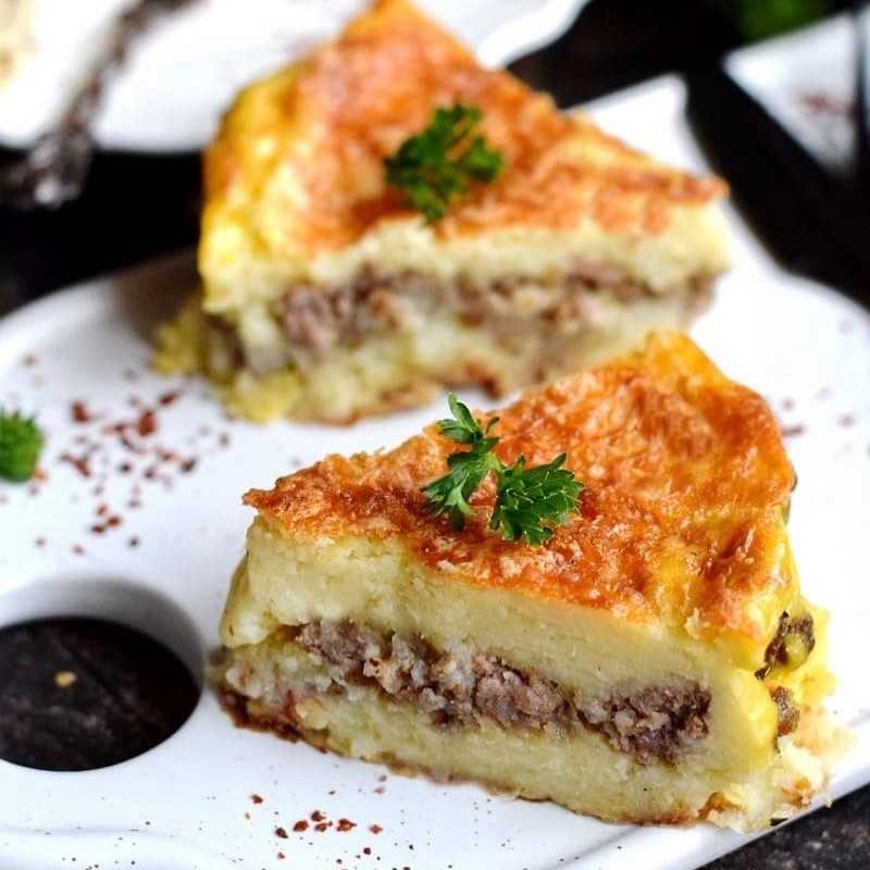Классическая картофельная запеканка с фаршем в духовке рецепт с фото пошагово и видео - 1000.menu