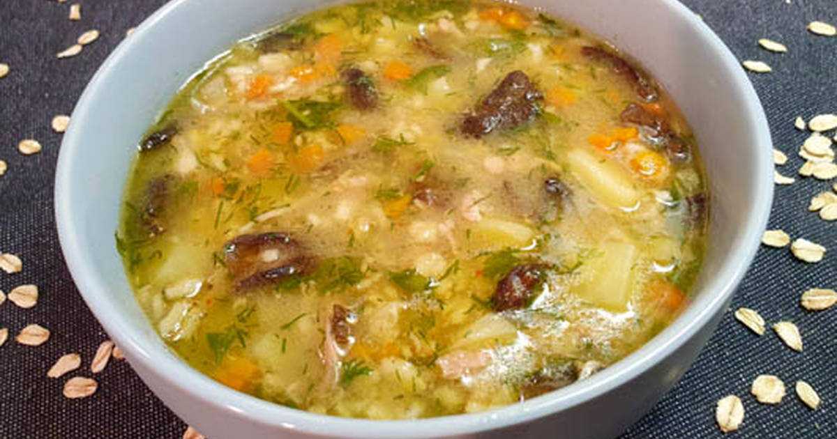 Супы из овсяных хлопьев