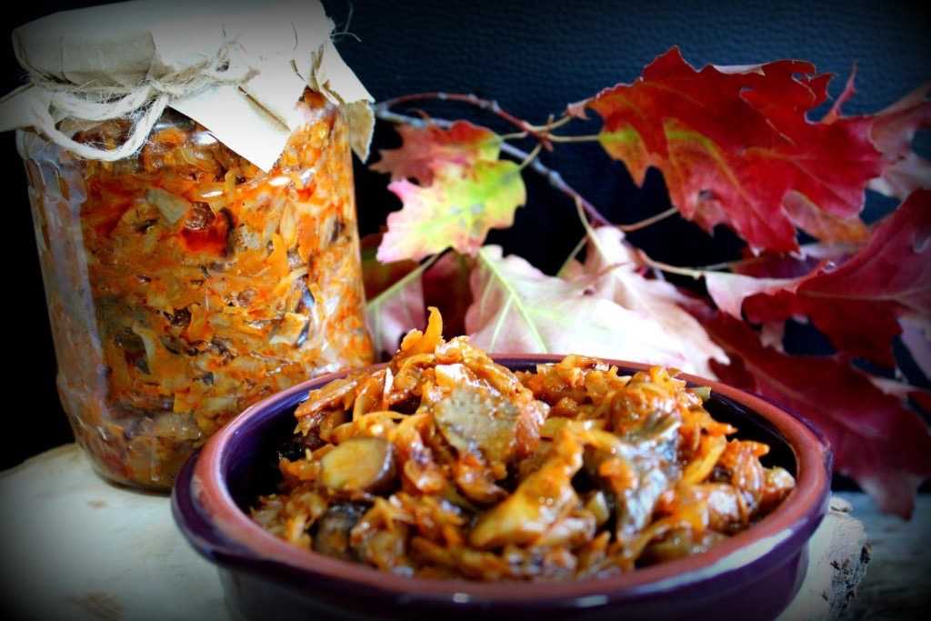 Солянка с грибами и капустой на зиму рецепт с фото