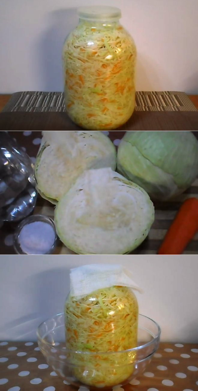 Квашеная капуста с уксусом: рецепт быстрого приготовления