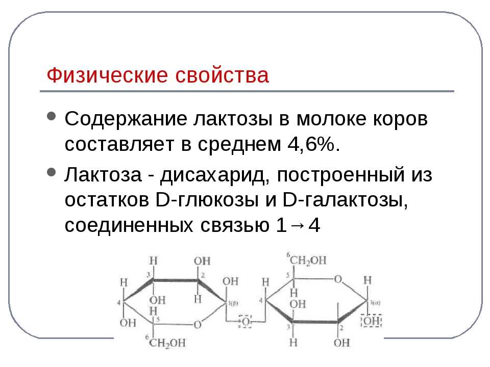 20 примеров дисахаридов