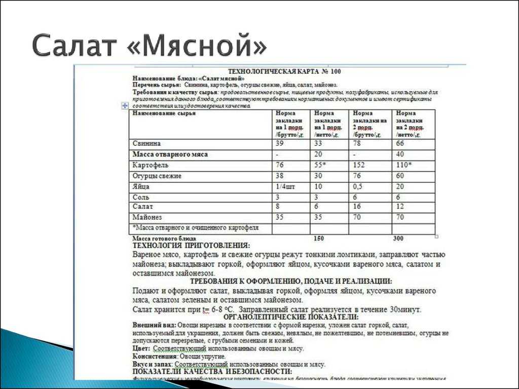 Кальмары в томатном или сметанном соусе технологическая карта