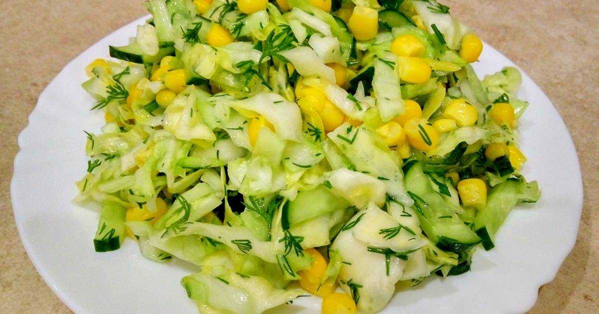 20 вкусных салатов со свежими огурцами для всей семьи