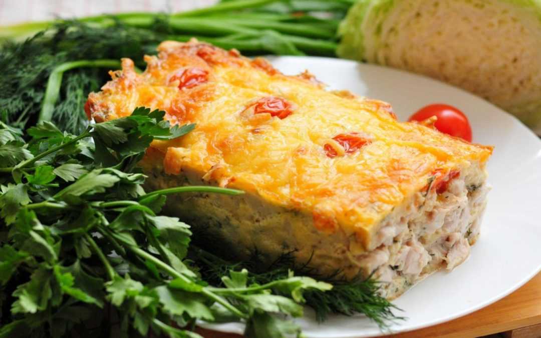 Рецепт грибов в духовке с рисом и помидорами