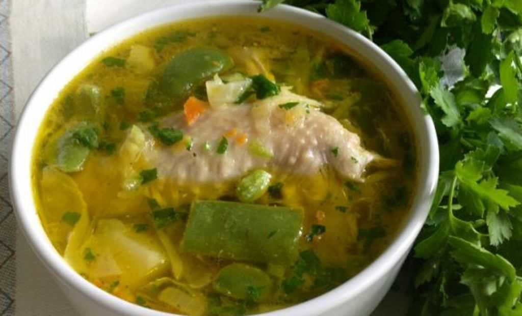 Фасолевый суп с курицей - рецепты с консервированной и стручковой фасолью
