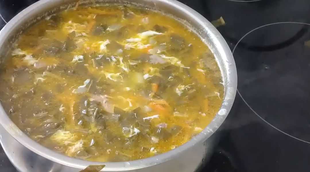 Рецепт суп щавелевый с тушенкой рецепт с фото