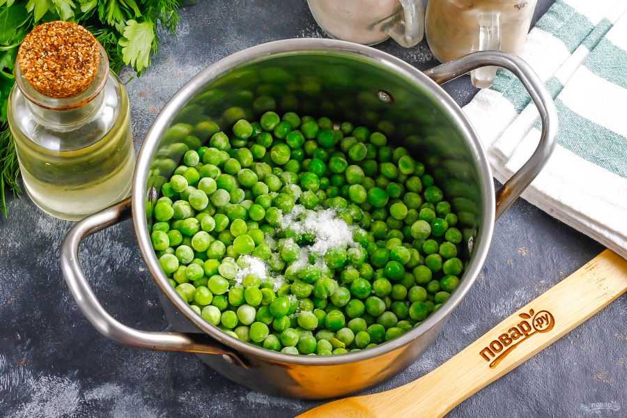 Как заморозить зеленый горошек - рецепт с пошаговыми фото | меню недели