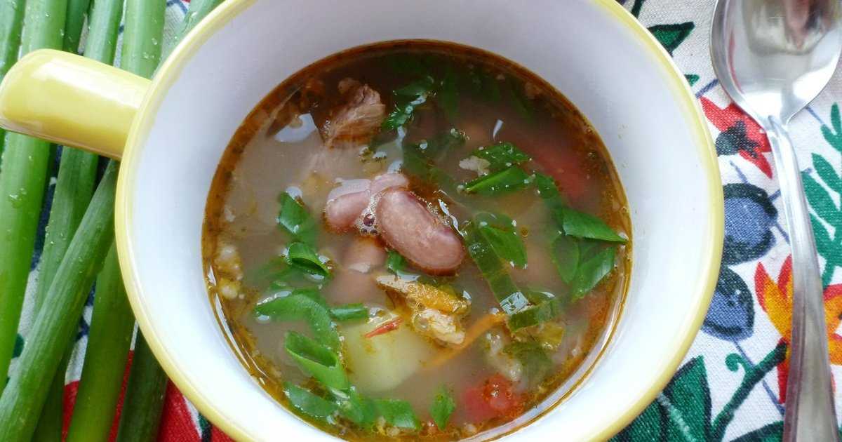 Суп фасолевый с курицей рецепт с фото пошагово - 1000.menu