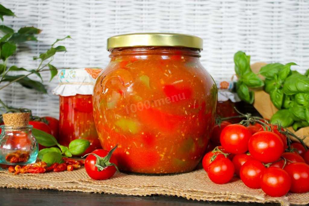 Салат из огурцов и помидоров на зиму - 10 самых вкусных рецептов с фото пошагово
