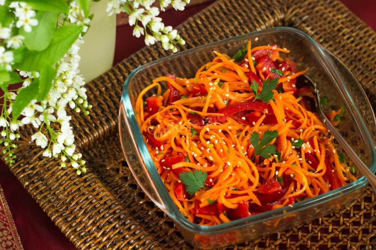 Маринованная капуста с болгарским перцем, морковью быстрого приготовления. рецепт с фото пошагово