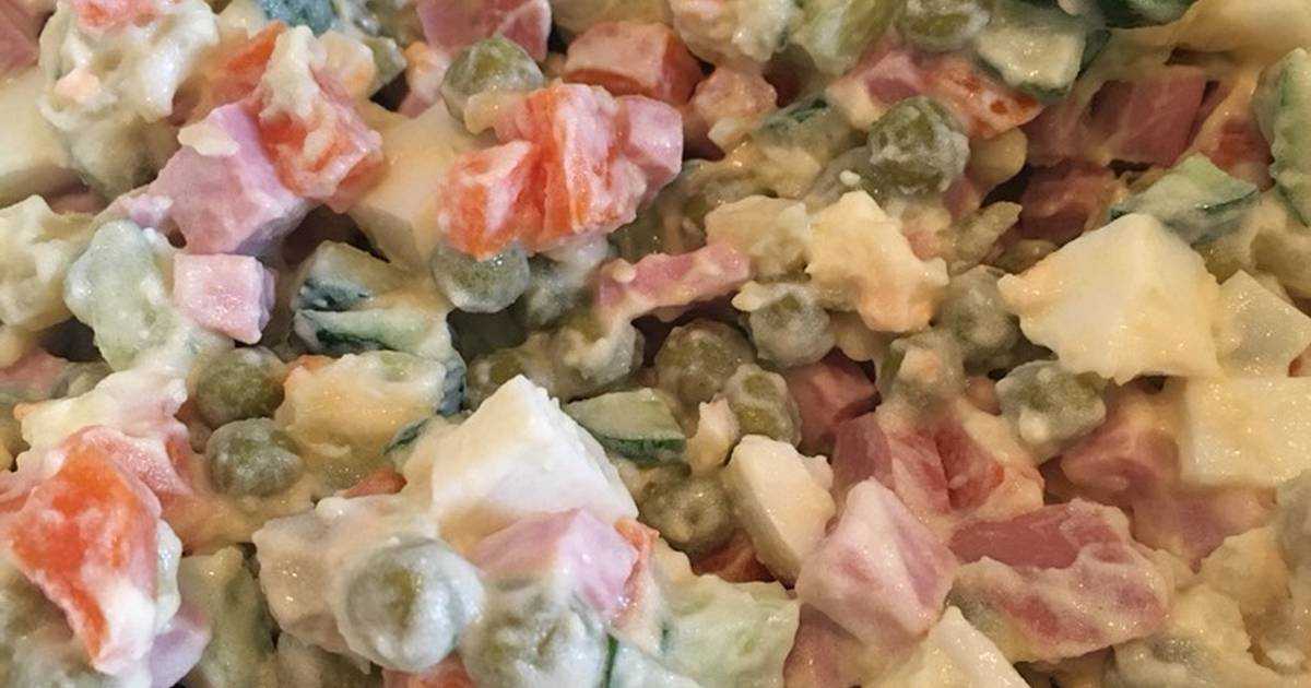 Салат оливье классический — 14 простых и вкусных рецептов на праздничный стол