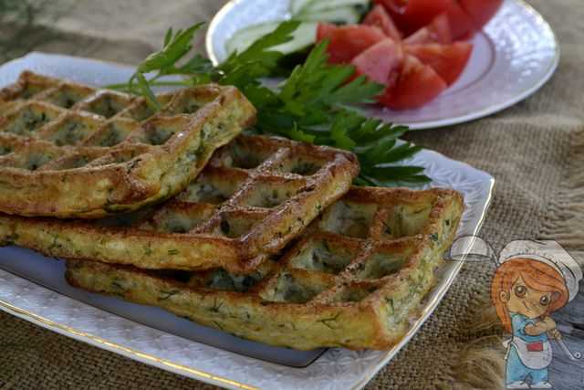 Кабачковые оладьи в вафельнице рецепт