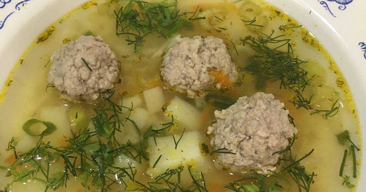 Суп из фарша рецепт с фото пошагово