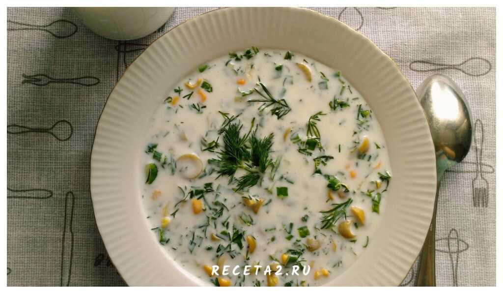 Окрошка на кефире: классический рецепт