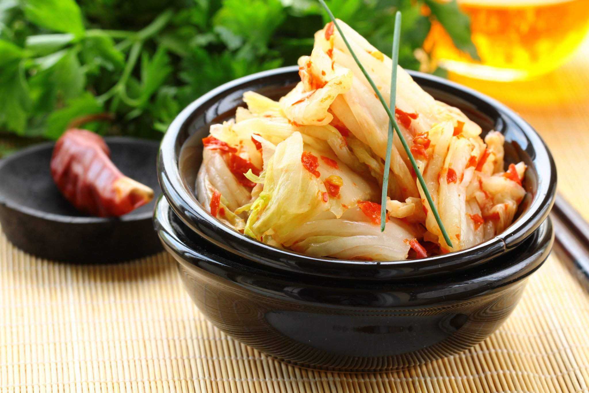 Маринованная капуста по-корейски рецепт с фото - 1000.menu