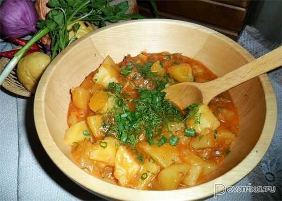 6 лучших рецептов приготовления картошки с мясной тушенкой