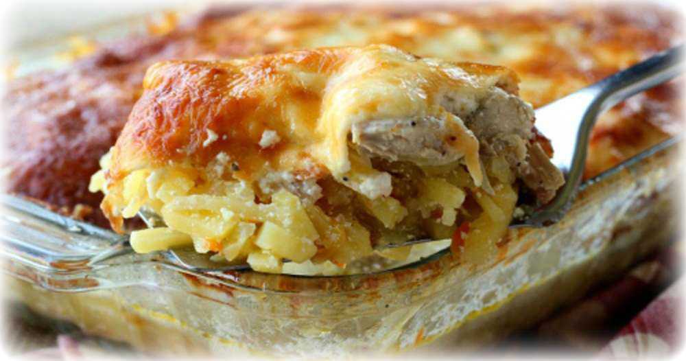 Картофельная запеканка с курицей в духовке — 7 рецептов приготовления