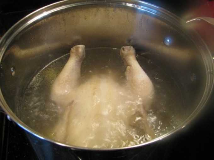 Сколько варить курицу для супа после