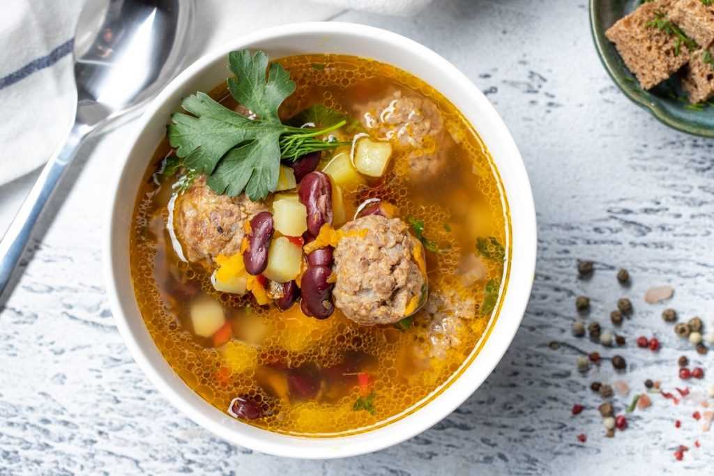 Суп с фрикадельками: пошаговый рецепт с фото, как приготовить