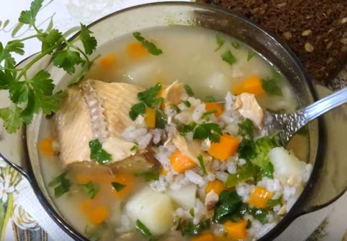 Рыбный суп из горбуши