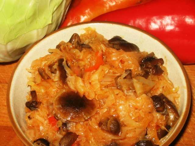 Капуста с рисом на зиму