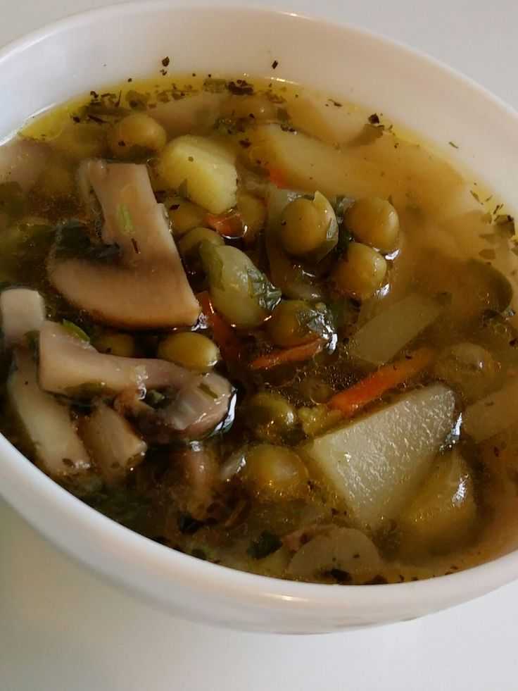 Суп из шампиньоны свежие с картошкой