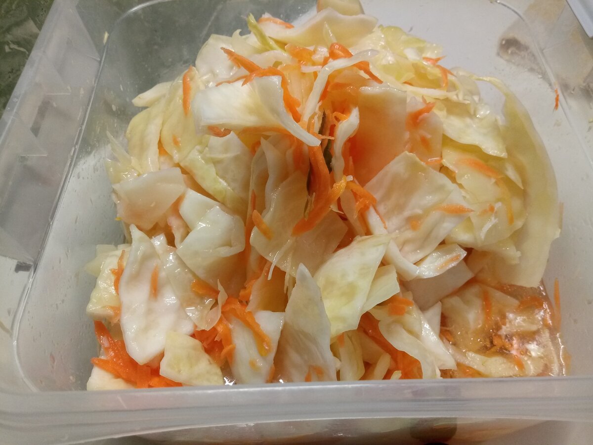 Маринованная капуста по-корейски быстрого приготовления - 7 пошаговых фото в рецепте