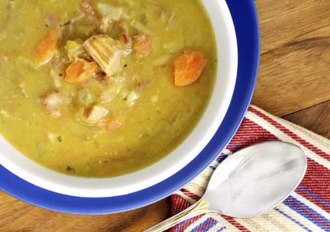 Гороховый суп с курицей – 7 рецептов