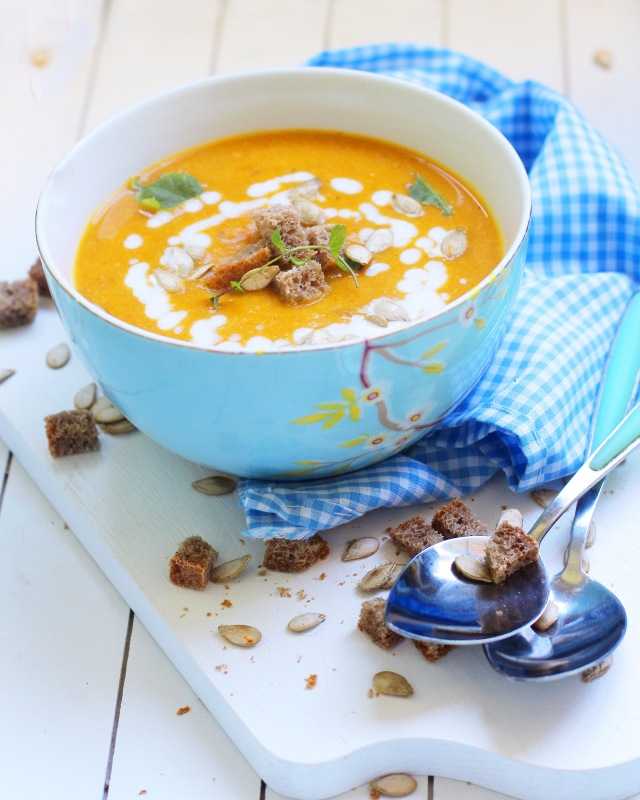 Суп из тыквы с курицей – 6 рецептов супа