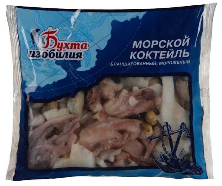 Сколько по времени готовить замороженные морепродукты