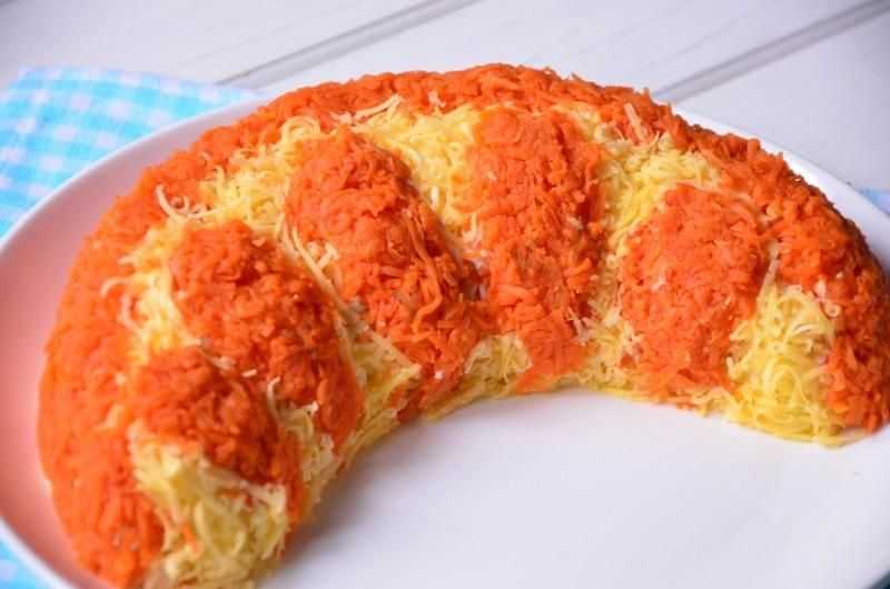 Салат апельсиновая долька