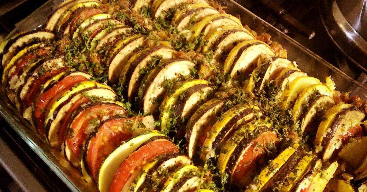 Рататуй: рецепт классический в духовке с фото пошагово