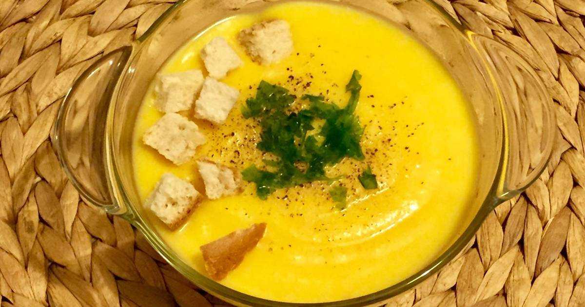 Суп пюре из тыквы со сливками и сыром рецепт с фото пошагово - 1000.menu