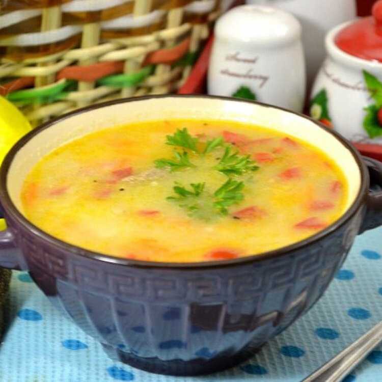 Суп из ячневой крупы вегетарианский