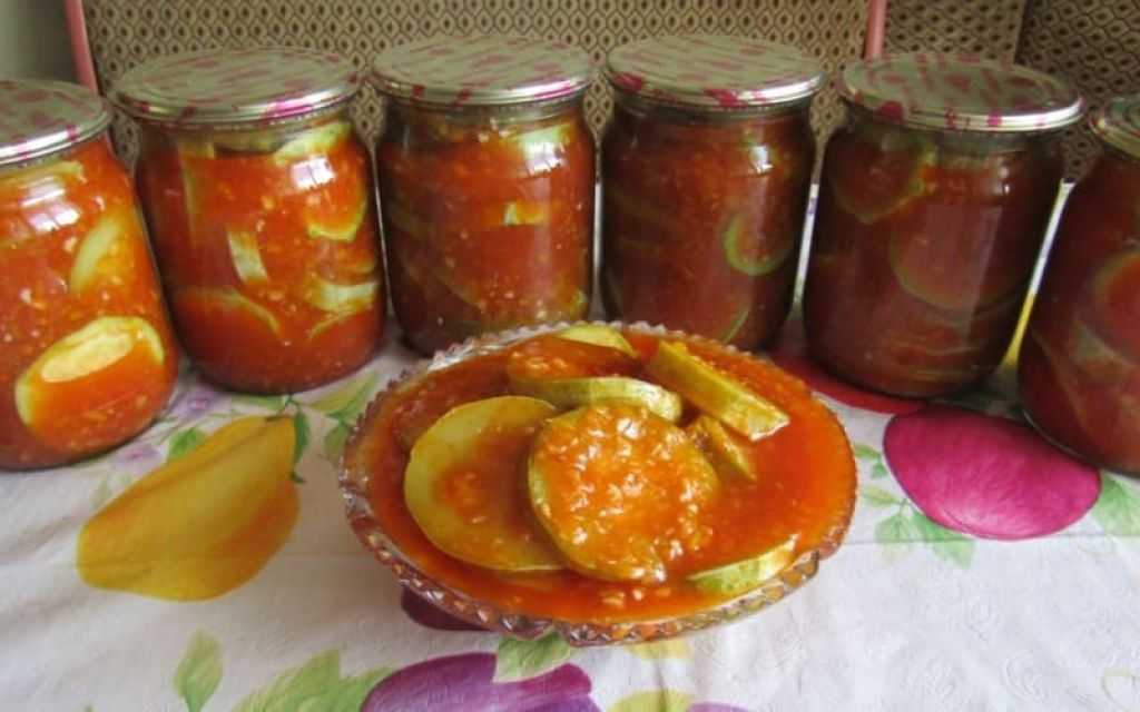 Кабачки в томате — вкусные и простые рецепты, моя семья обожает!